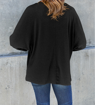 Online Exclusive: Double Take Full Size Round Neck Long Sleeve T-Shirt