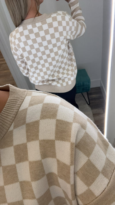 Checkered Sweater